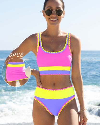 Kiki™ | Bikini a controllo della pancia in 3 pezzi