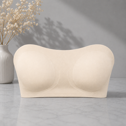 Lune™ | Reggiseno Wireless Senza Spalline Con Chiusura Laterale Incrociata