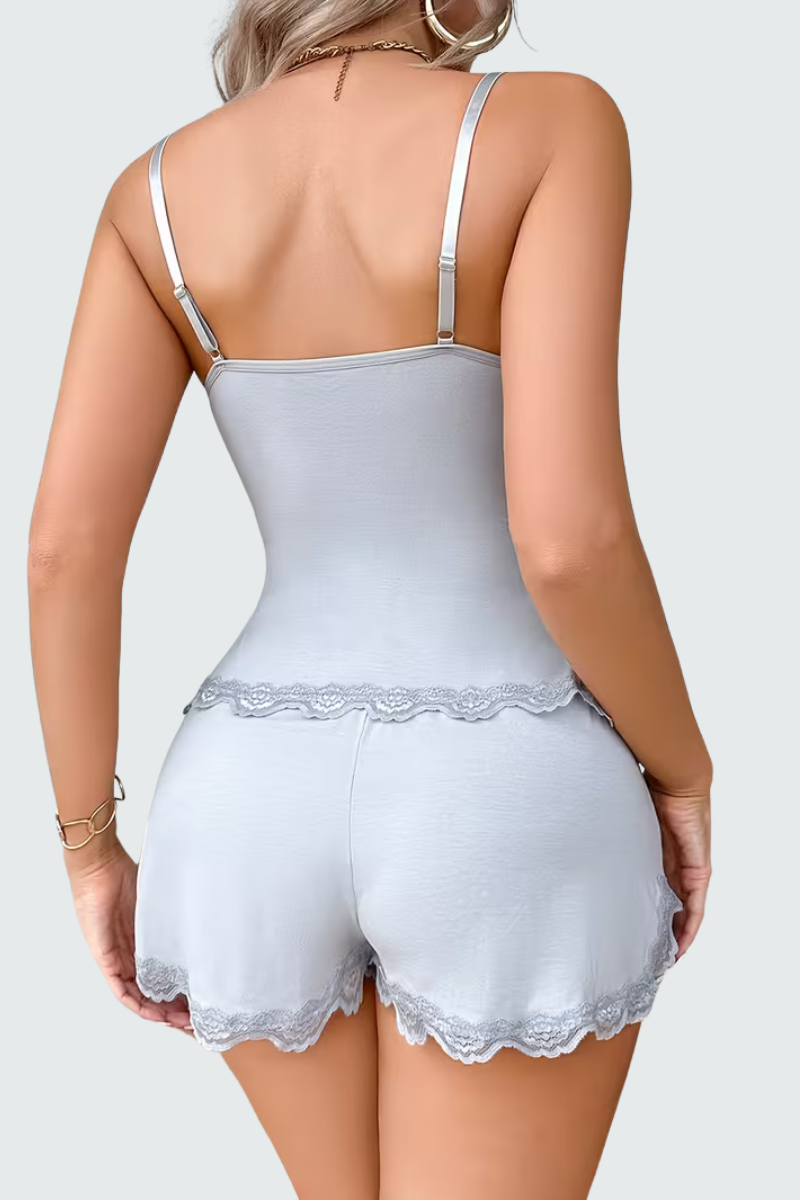 Meya™ | Set da Notte Elegante in Pizzo