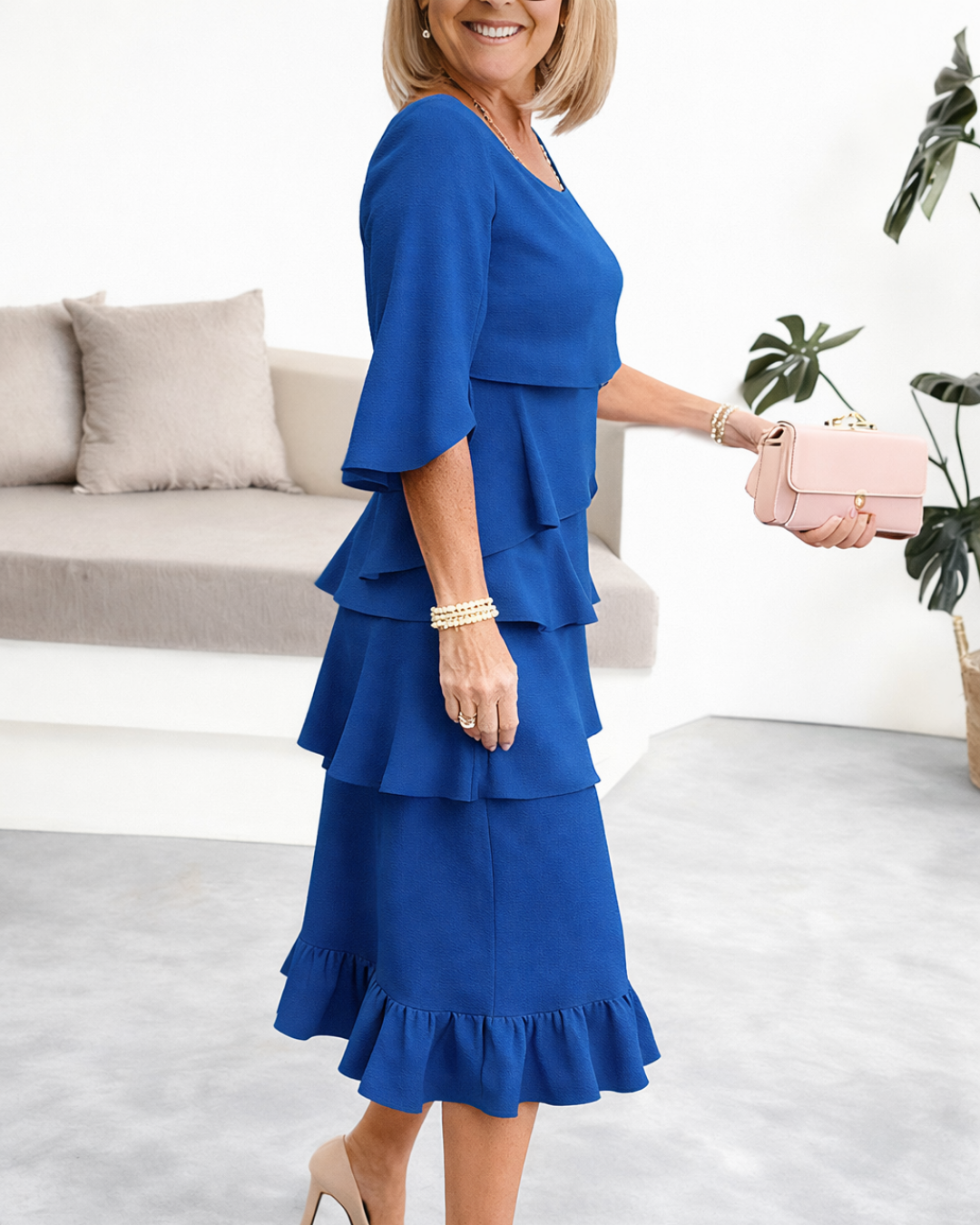 Leno™ | Abito Midi Elegante