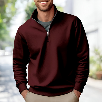 Leopoldo™ | Felpa con zip di lusso