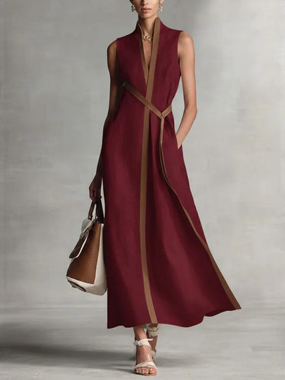 Olea™ | Elegante Maxi Abito Minimalista