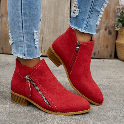 Lona™ | Stivaletti alla caviglia in suede eleganti