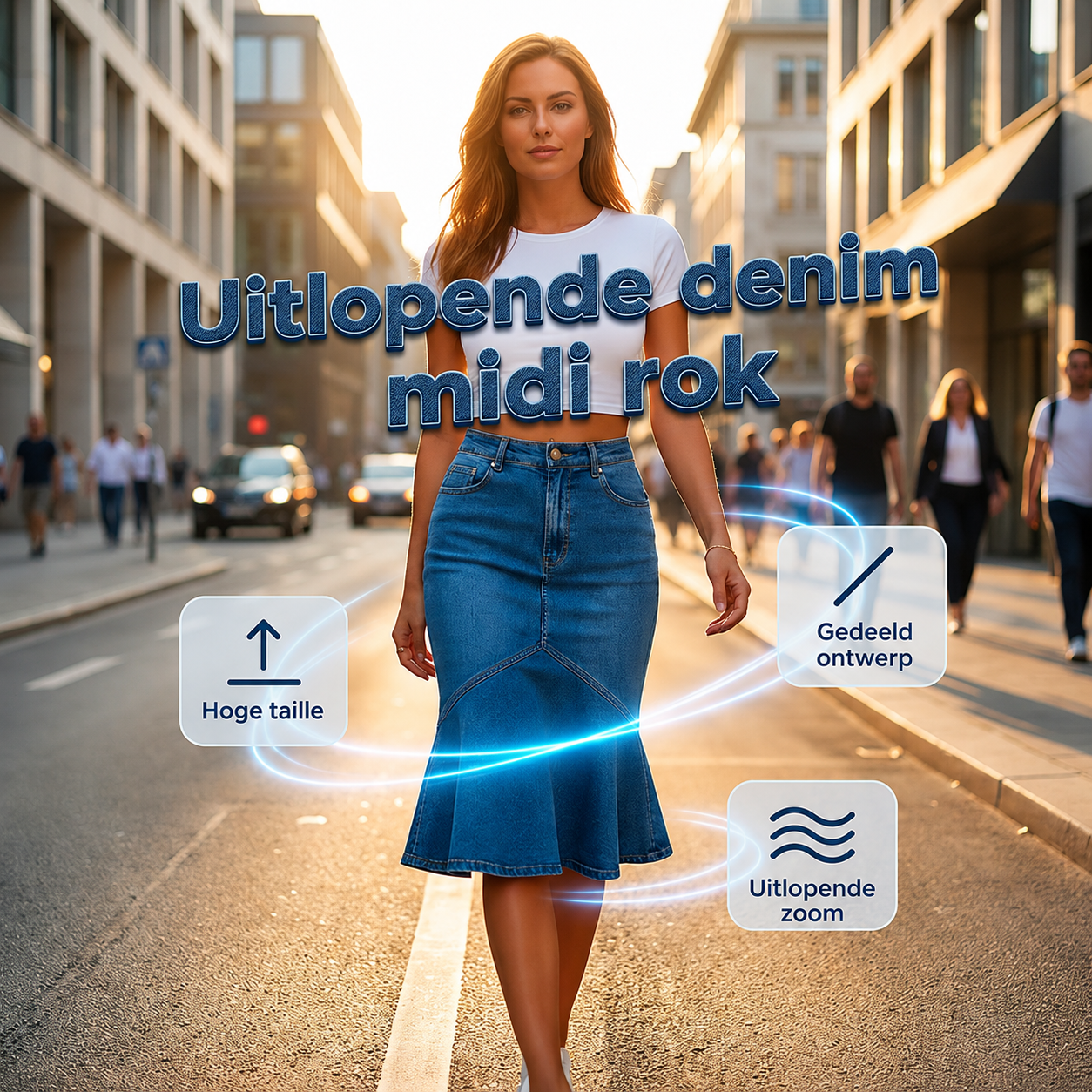 Ivessa™ | Gonna a Vita Alta Controllo Pancia