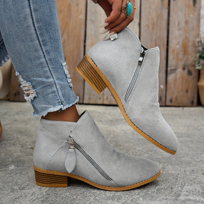 Lona™ | Stivaletti alla caviglia in suede eleganti