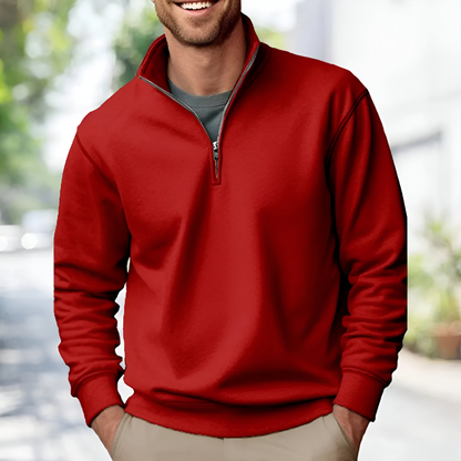 Leopoldo™ | Felpa con zip di lusso
