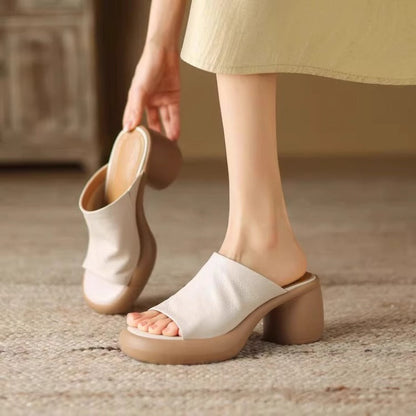 Evie™ | Pantofole Ortopediche Confortevoli con Tacco
