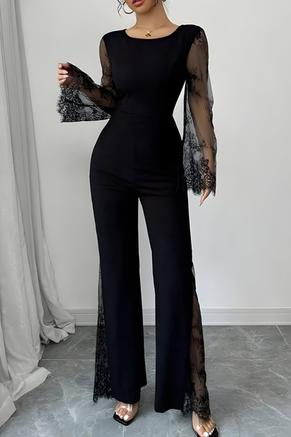 Kira™ | Elegante Tuta con Dettagli in Pizzo