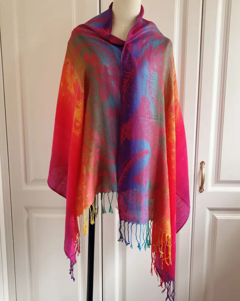 Rina™ | Elegante Sciarpa Invernale in Cashmere Testurizzato