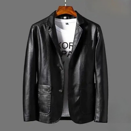 Levi™ | Blazer in Pelle Elegante
