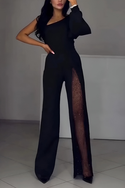 Ines™ | Tuta moderna con pantaloni larghi