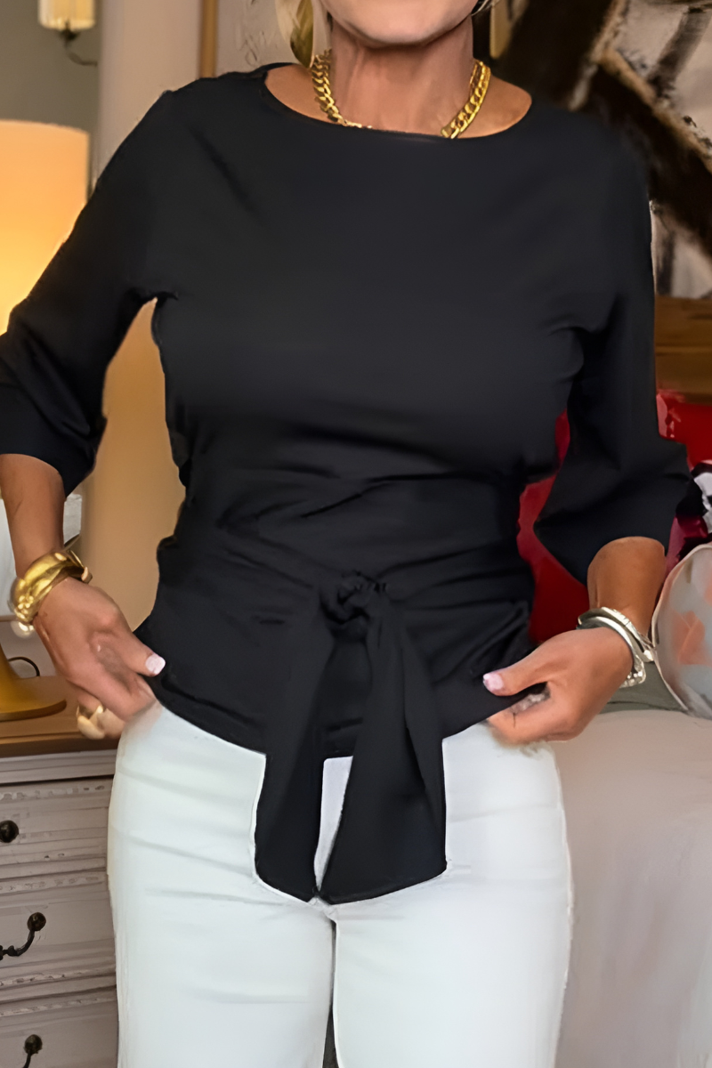 Daria™ | Top Elegante con Fiocco in Vita (1+1 Gratis)