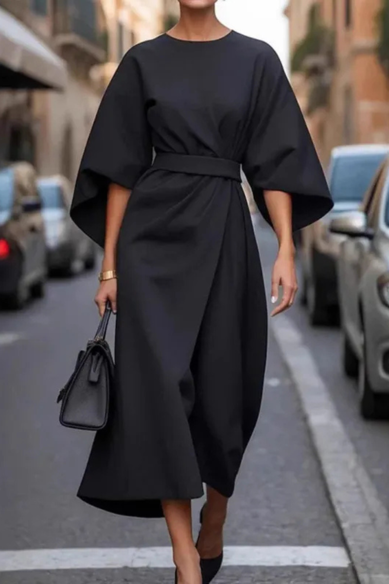 Mira™ | Elegante Abito Midi con Cintura