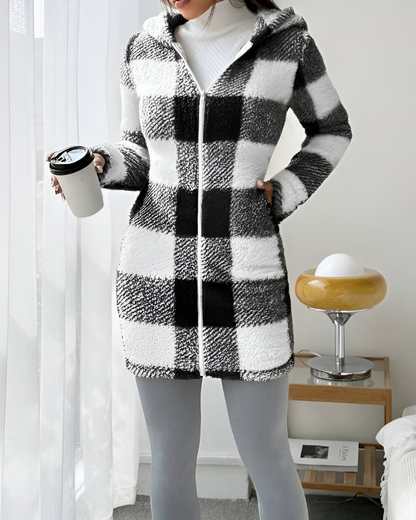 Zari™ | Giacca Moderna Calda con Cappuccio