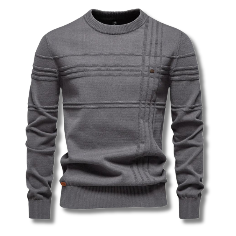 Mike™ | Maglione a coste moderno ed elegante