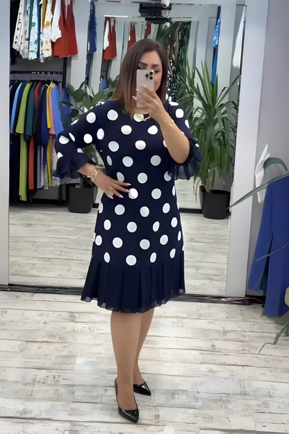 Rosa | Abito Leggero a Pois