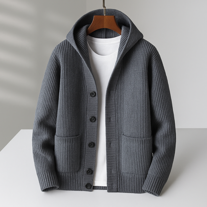 Owen™ | Gilet Casual a Costine con Cappuccio