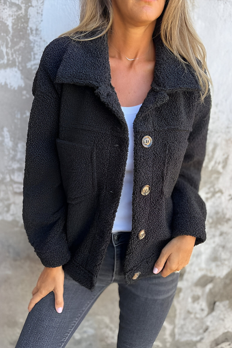 Rina™ | Giacca teddy casual calda