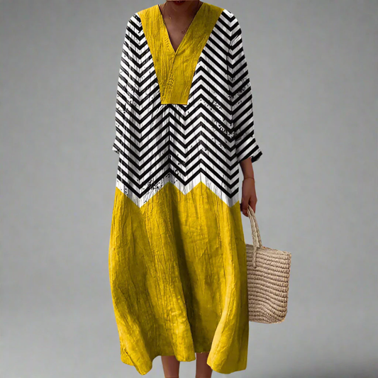 Rila™ | Chique Boho Midi Dress