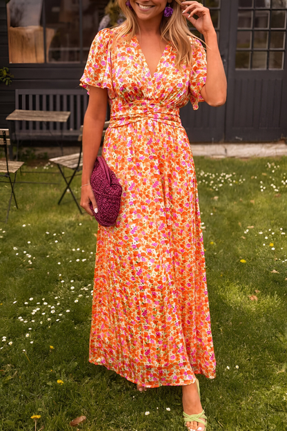Ava™ | Vestito Maxi a V