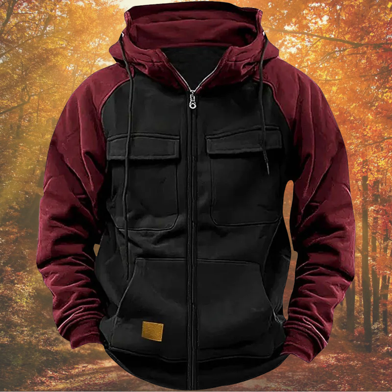 Laro™ | Felpa Casual con Zip a Metà