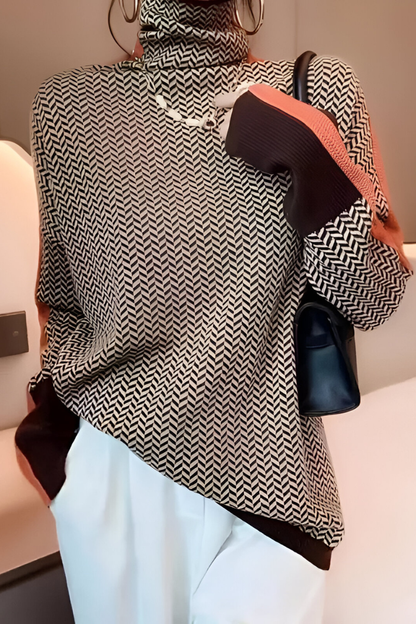 Nila™ | Maglione casual alla moda con collo alto