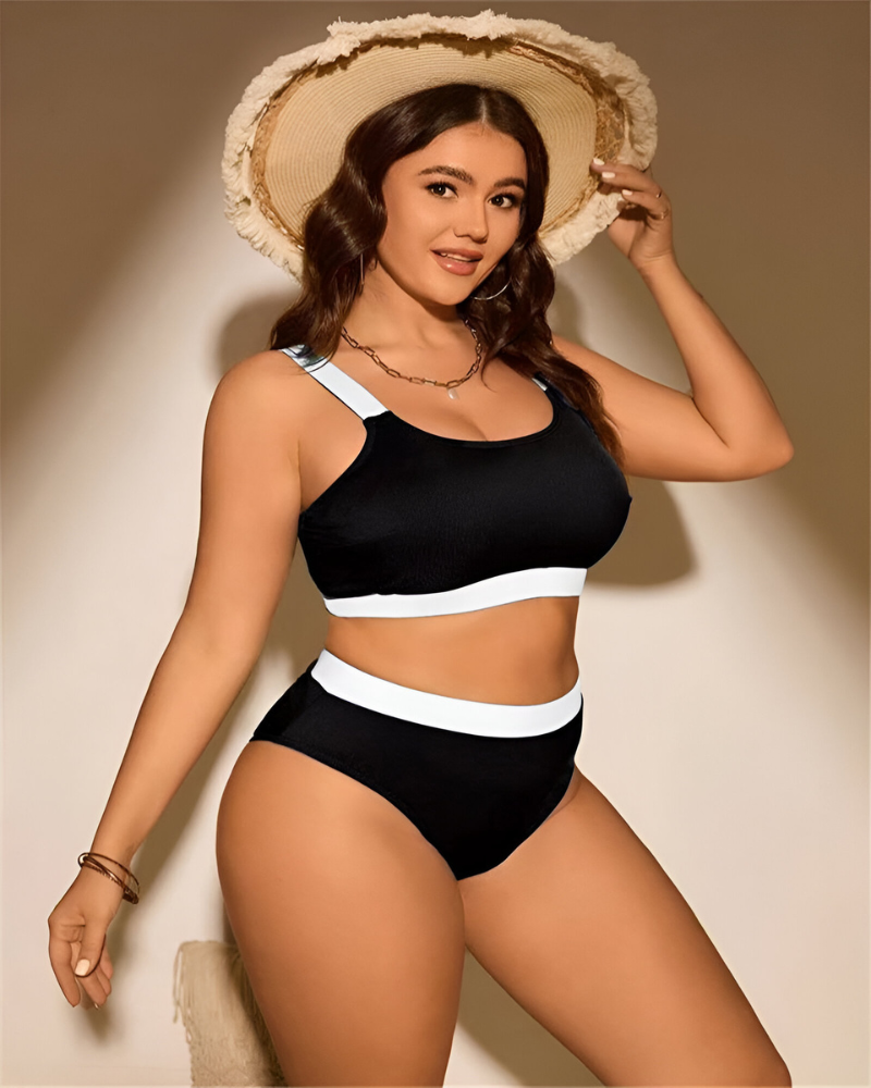 Lely™ | Bikini Controllo Pancia Taglie Forti Elastico