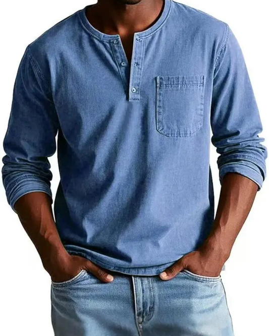 Rexo™ | Camicia in Denim Elegante