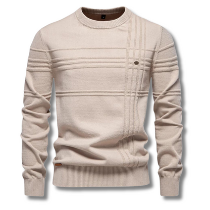 Mike™ | Maglione a coste moderno ed elegante