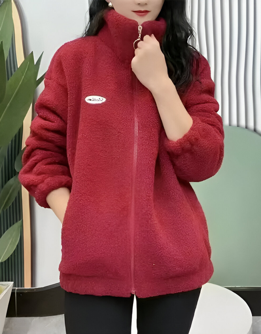 Tiziana™ | Giacca con zip calda e spessa