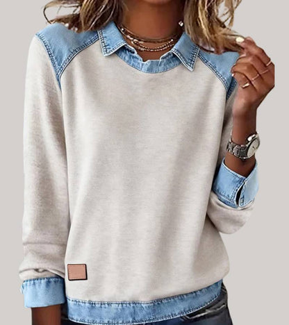 Nomi™ | Maglione Denim Confortevole