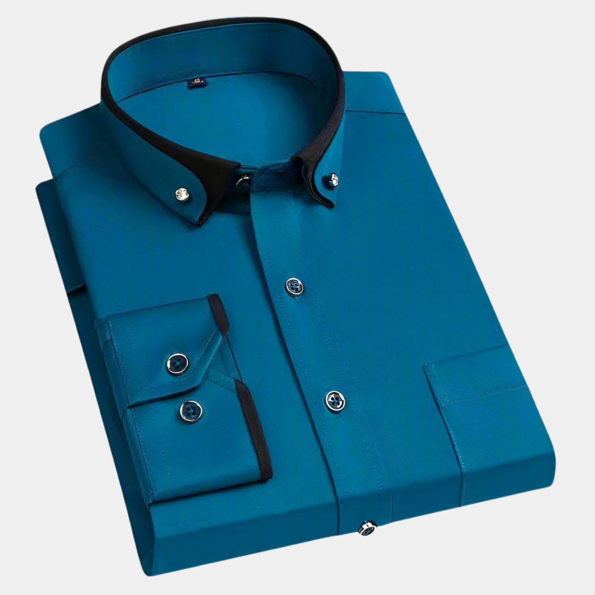 Don | Camicia Classica per Uomini con Maniche Lunghe
