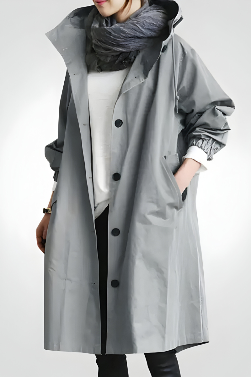 Léa™ | Elegante Giacca Antivento e Impermeabile per l'Autunno