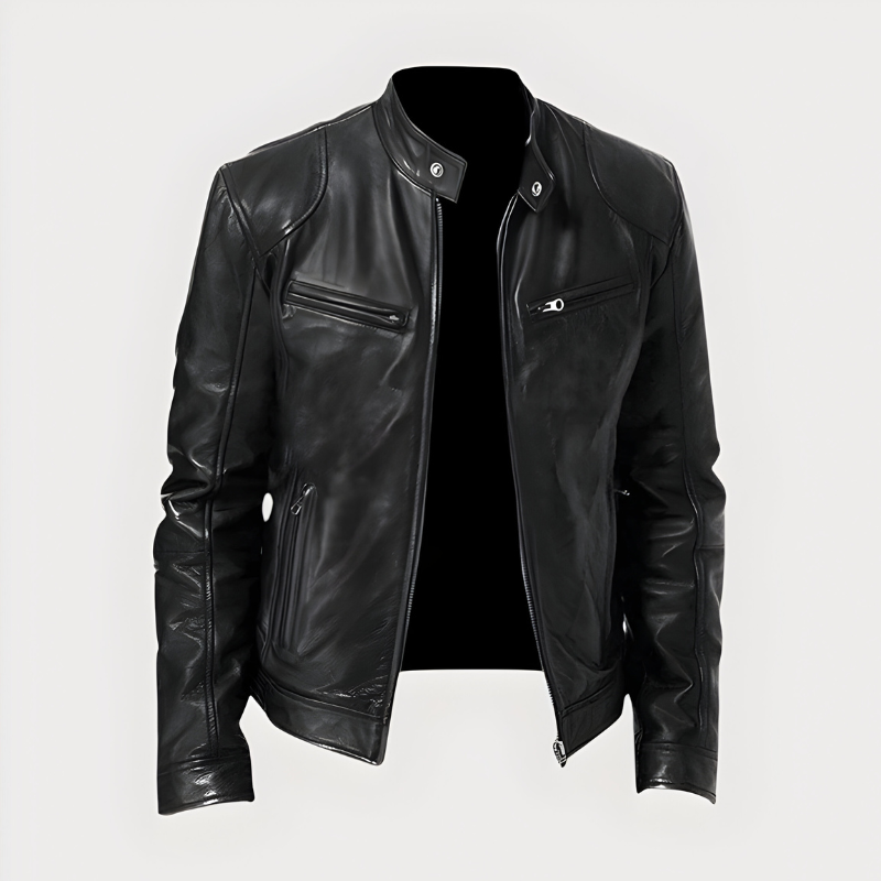 Joren | Classica giacca biker con zip