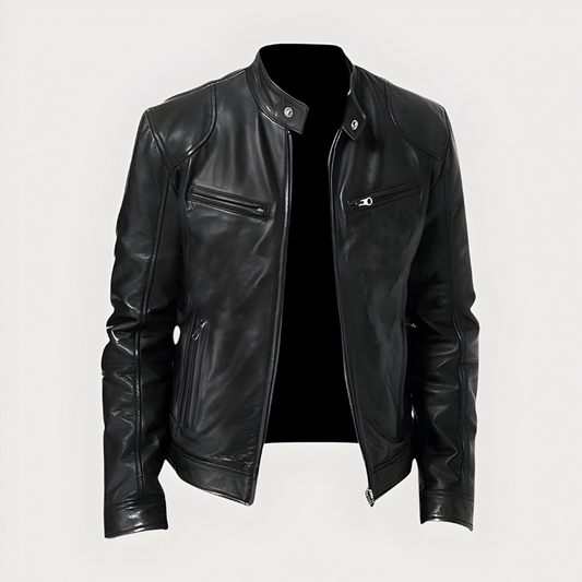 Joren | Classica giacca biker con zip