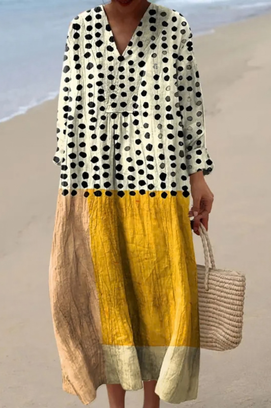 Korae™ | Elegante Abito Midi Estivo