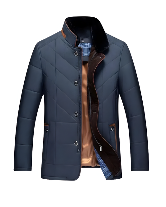 Matteo™ | Giacca da Uomo Business con Imbottitura Calda