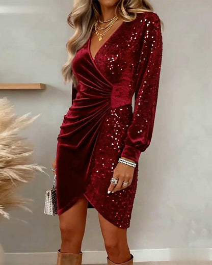 Vani™ | Elegante Abito da Festa con Paillettes