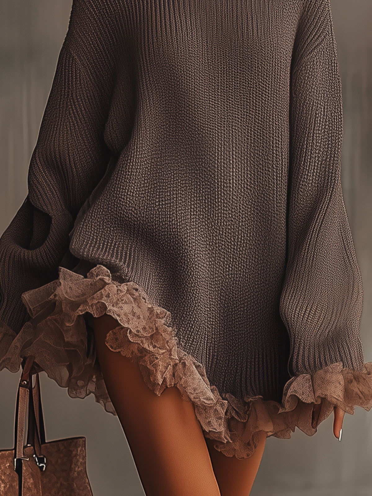 Bryn™ | Abito Trui Oversize con Rouches