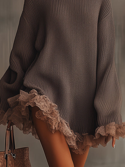 Bryn™ | Abito Trui Oversize con Rouches