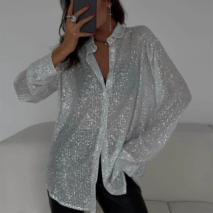 Zela™ | Elegante Abito Midi con Paillettes