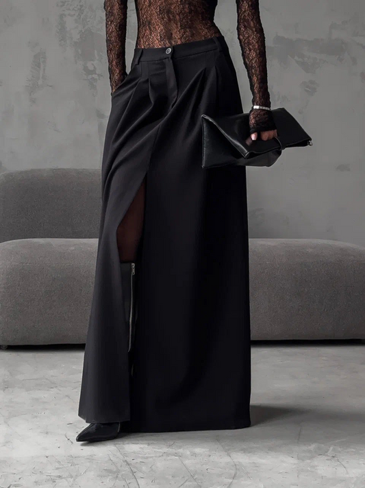 Lioréa™ | Gonna lunga plissettata chic