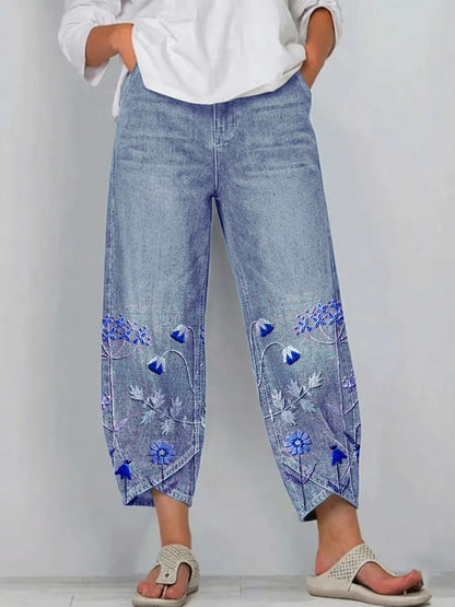 Aven™ | Pantaloni Casual Ricamati