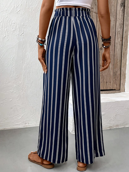 Lena™ | Pantaloni Strutturati e Stilosamente Striati