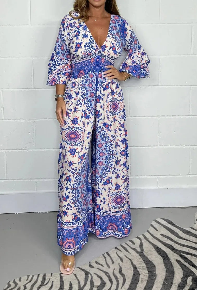 Mae™ | Elegante Maxi Abito con Scollo a V