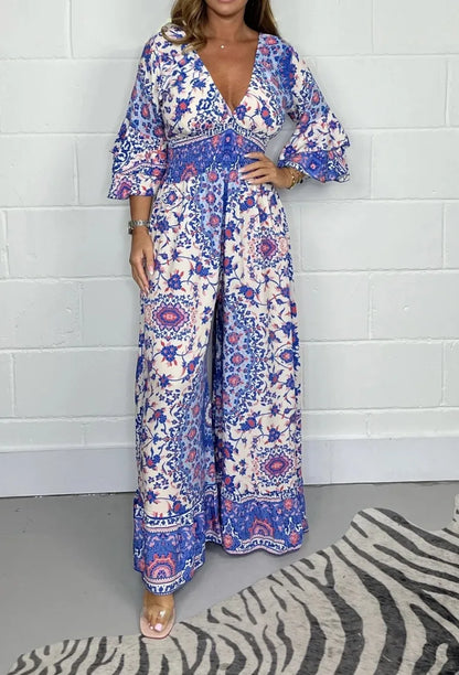Mae™ | Elegante Maxi Abito con Scollo a V