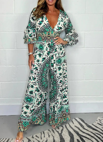 Mae™ | Elegante Maxi Abito con Scollo a V