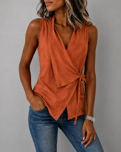 Lorena™ | Elegante Blusa Senza Maniche