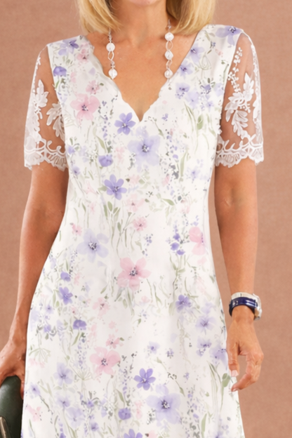 Elin™ | Abito Estivo Floreale Leggero