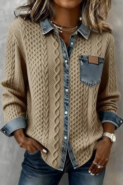 Selo™ | Blusa in Denim Confortevole